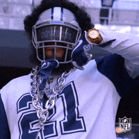 Dallas Cowboys Eating GIF by NFL