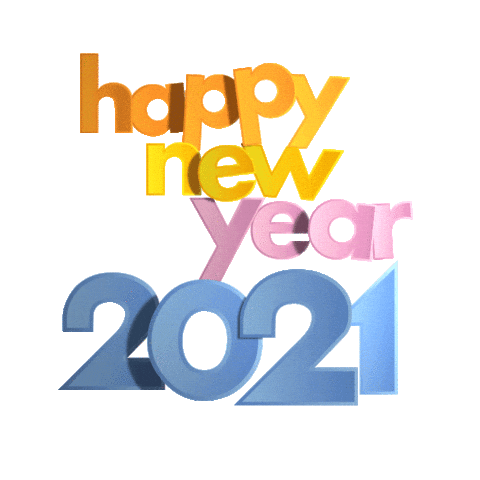 Happy New Year Sticker By Curly Mads For Ios Android Giphy