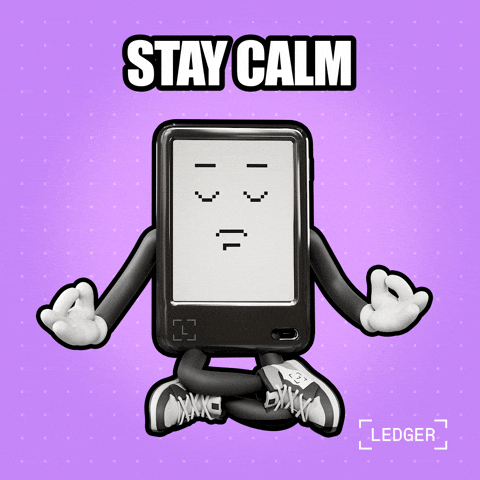 Relaxing Take It Easy GIF by Ledger