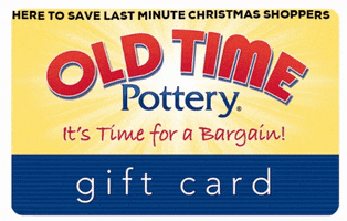 OldTimePottery shopping gift cards GIF