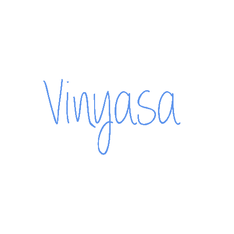 Vinyasa Sticker by bluemoonyoga