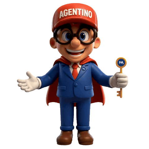 Agentino Sticker by Casaspetti.it