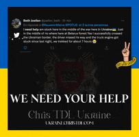 ChrisTDLUkraineSupport help twitter support war GIF