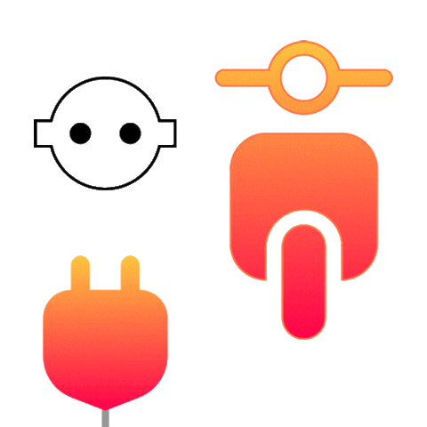 Scooter Sticker by Cycle City Jo Cabo