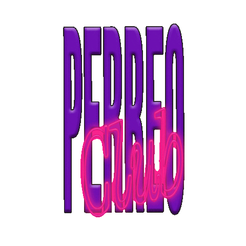 Perreo Sticker by Discos Peligrosa