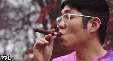 Cigar Smoking GIF by The Undroppables
