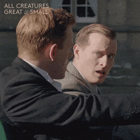 Stress Tuxedo GIF by All Creatures Great And Small