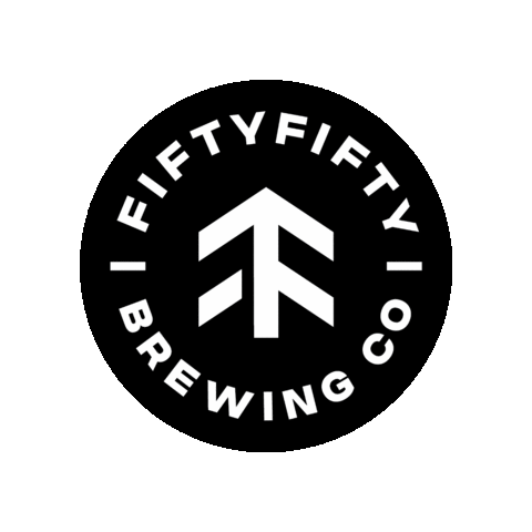Sticker by fiftyfiftybrewing