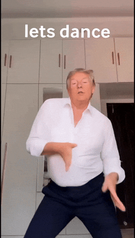 Lets Dance Trump GIF
