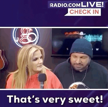 Check In Garth Brooks GIF by Audacy
