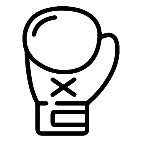 Boxing Ring Sticker by The Boxer Club