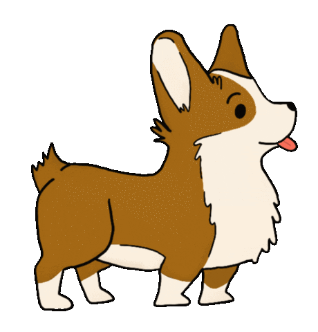 Dog Corgi Sticker