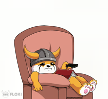 Tired What Ever GIF by FLOKI
