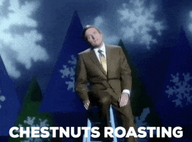Chestnuts Roasting On An Open Fire Christmas GIF by The Ed Sullivan Show