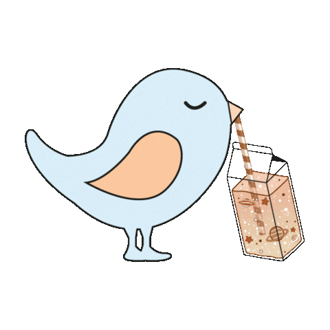 Bird Milk Sticker by The milkyway