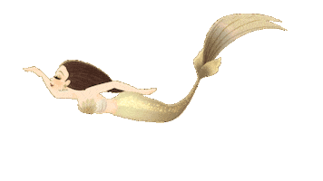 Golden Fish Sticker by Mermaid_Lux