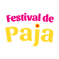 Festival De Paja Sticker by VillaIluminadaFestivales