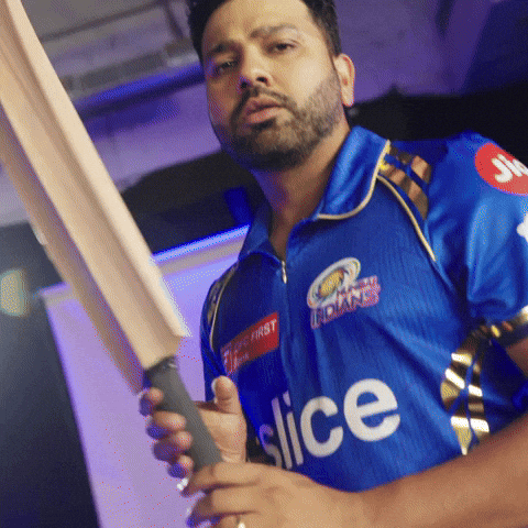 Rohit Sharma Ipl GIF by Mumbai Indians