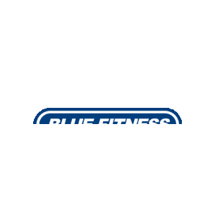 Blue Fitness Sticker