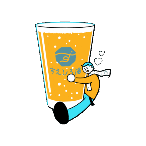 Beer Sticker by Suehiroyu oimachi