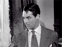 shocked cary grant GIF