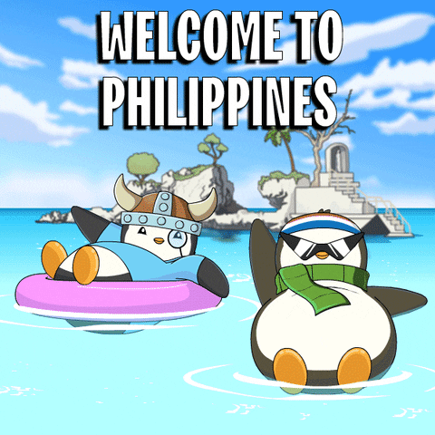 Beach Penguin GIF by Pudgy Penguins