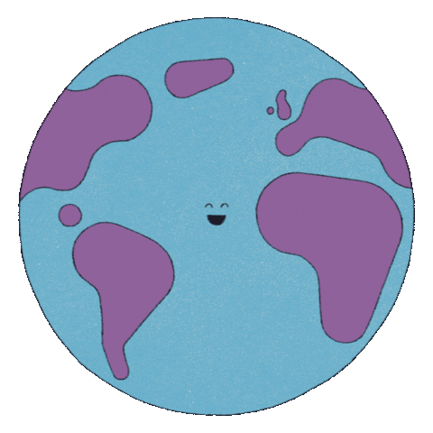 Happy Planet Earth Sticker by BoyLloyd
