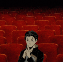 Watching Re Zero GIF