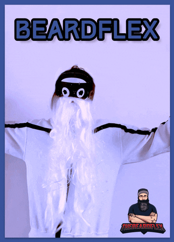 Flex Beard GIF by Stick Up Music