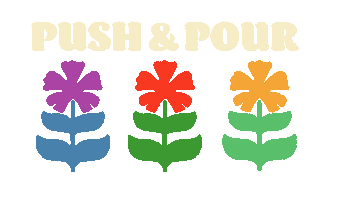Coffee Flowers Sticker by pushandpour
