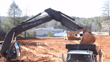 Excavator Landscaping GIF by JC Property Professionals