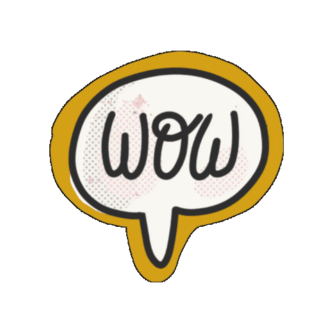 Wow Sticker by La Tamy