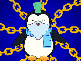 Chain Gang Crypto GIF by Pudgy Penguins