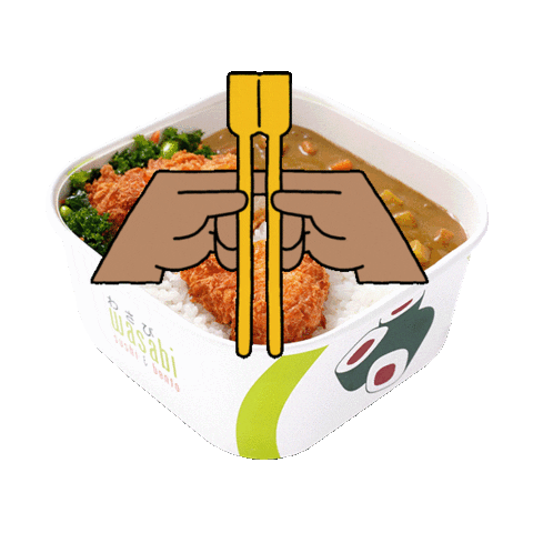 Wasabi Sushi & Bento Sticker