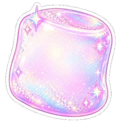 Marshmallow Cute Sticker Sticker