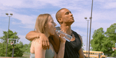 Spit It Out First Dates GIF by Bachelor in Paradise Canada