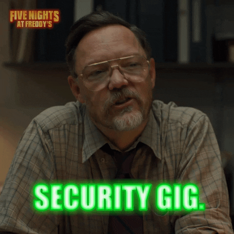 Matthew Lillard Security GIF by Five Nights At Freddy’s
