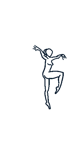 Ballet Ballerina Sticker