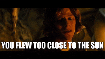 Flew Too Close To The Sun GIF