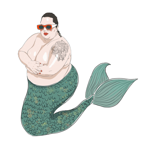 Mermaid Sirene Sticker