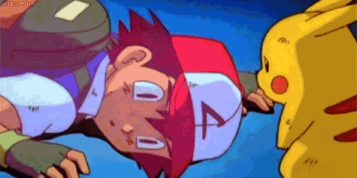 Pikachu: Ash........ ASHHHHHHHHHHHHHHH/Ash: R.I.P/ me: umm hes gonna be alive 
