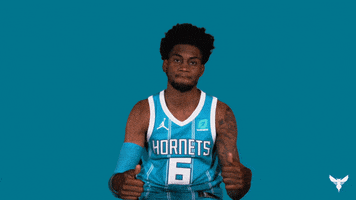 No Way Thumbs Up GIF by Charlotte Hornets
