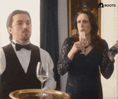 Comedy Champagne GIF by Roots Investment Community