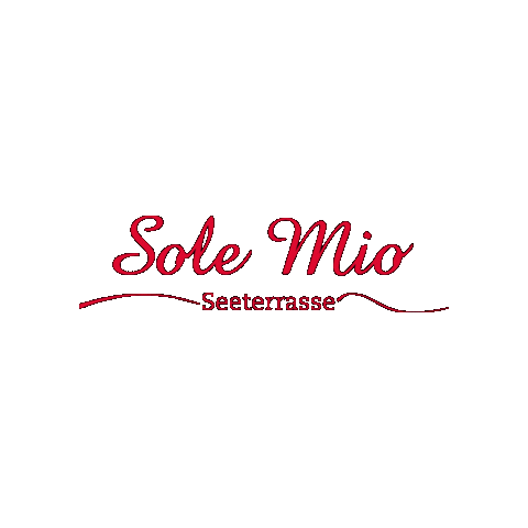 SoleMioSeeterrasse Sticker