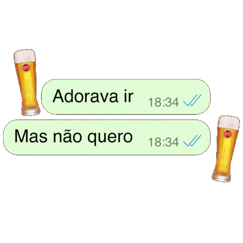 Friends Beer Sticker by Super Bock