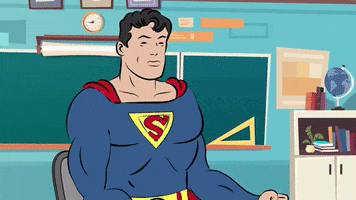Clark Kent Cartoon GIF by BabylonBee