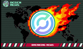Breaking News Circle GIF by DEGEN NEWS