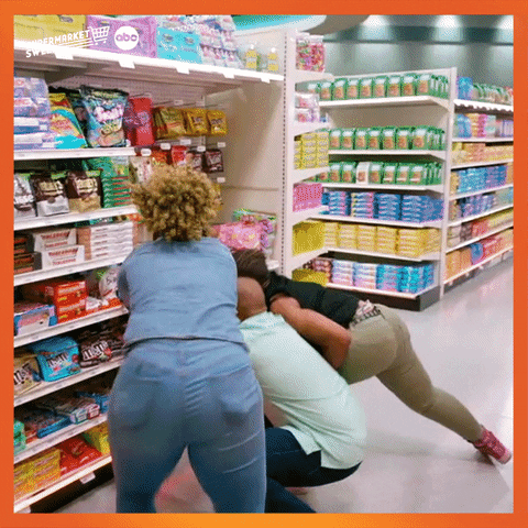 Supermarket Sweep GIF by ABC Network