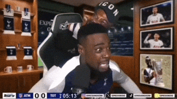 Frustrated Tottenham Hotspur GIF