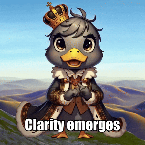 Wisdom Clarity GIF by sirduckbeth